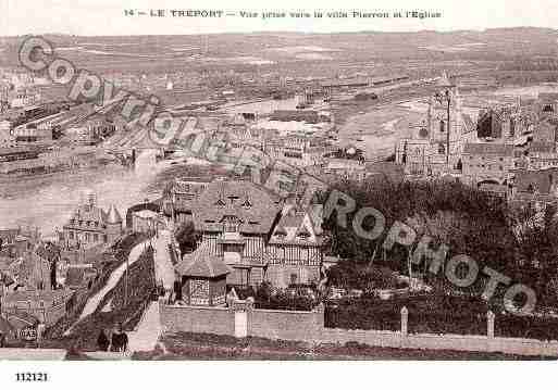 Ville de TREPORT(LE), carte postale ancienne