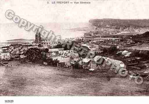 Ville de TREPORT(LE), carte postale ancienne