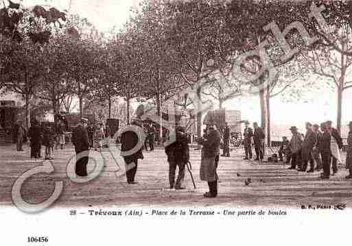 Ville de TREVOUX, carte postale ancienne