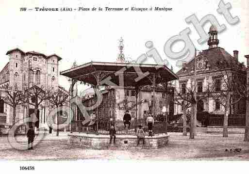 Ville de TREVOUX, carte postale ancienne