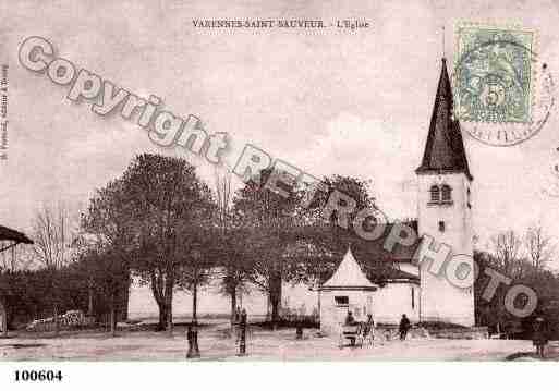 Ville de VARENNESSAINTSAUVEUR, carte postale ancienne