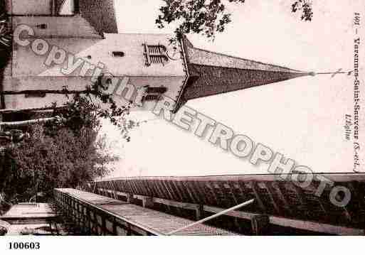 Ville de VARENNESSAINTSAUVEUR, carte postale ancienne