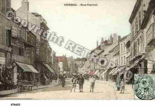 Ville de VESOUL, carte postale ancienne