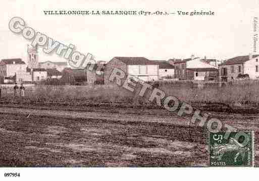 Ville de VILLELONGUEDELASALANQUE, carte postale ancienne