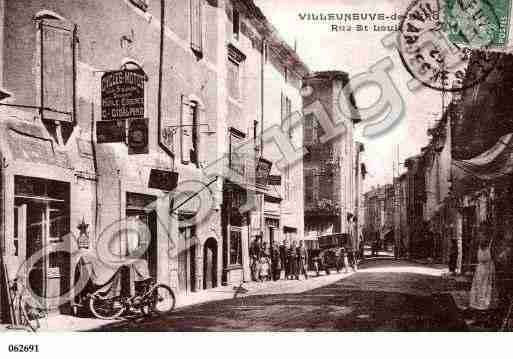 Ville de VILLENEUVEDEBERG, carte postale ancienne