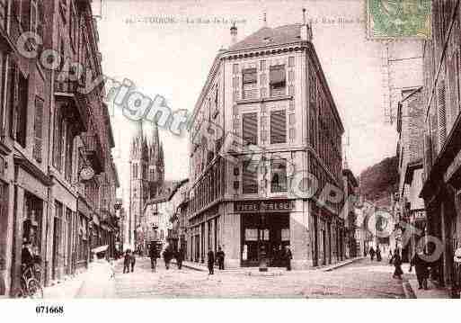 Ville de VOIRON, carte postale ancienne