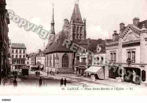 Ville de AIGLE(L\'), carte postale ancienne