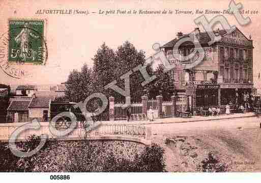 Ville de ALFORTVILLE, carte postale ancienne