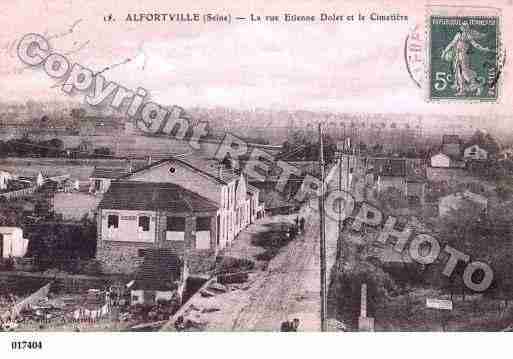 Ville de ALFORTVILLE, carte postale ancienne