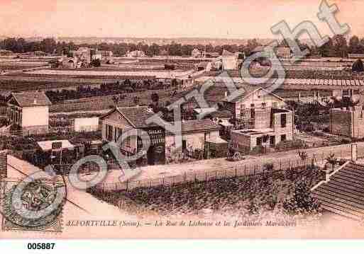 Ville de ALFORTVILLE, carte postale ancienne