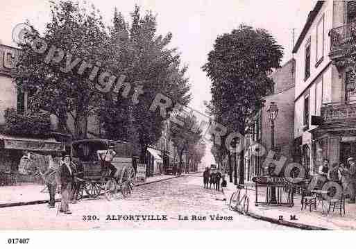 Ville de ALFORTVILLE, carte postale ancienne