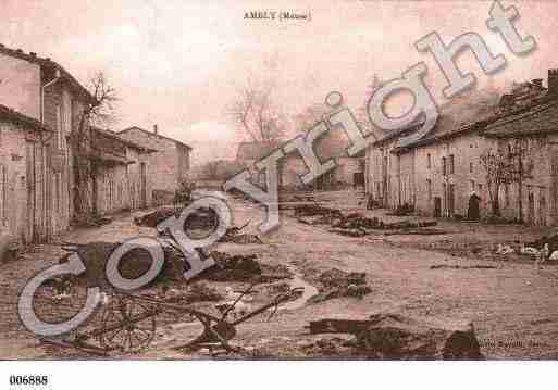 Ville de AMBLY, carte postale ancienne