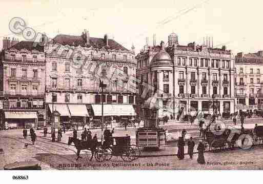 Ville de ANGERS, carte postale ancienne