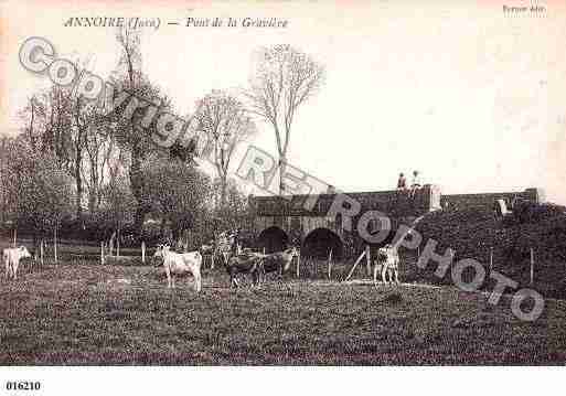 Ville de ANNOIRE, carte postale ancienne