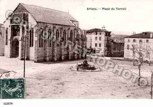 Ville de ARLANC, carte postale ancienne