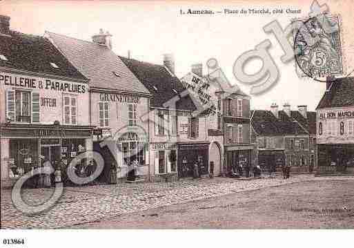 Ville de AUNEAU, carte postale ancienne