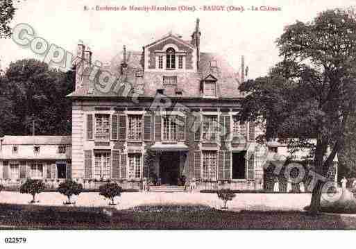 Ville de BAUGY, carte postale ancienne