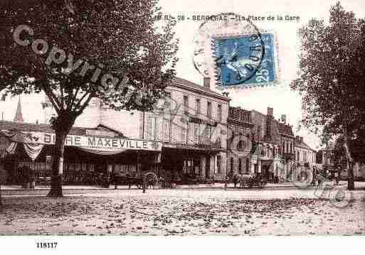 Ville de BERGERAC, carte postale ancienne