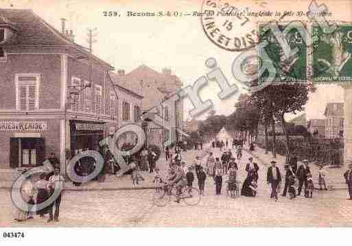 Ville de BEZONS, carte postale ancienne