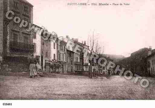 Ville de BLESLE, carte postale ancienne