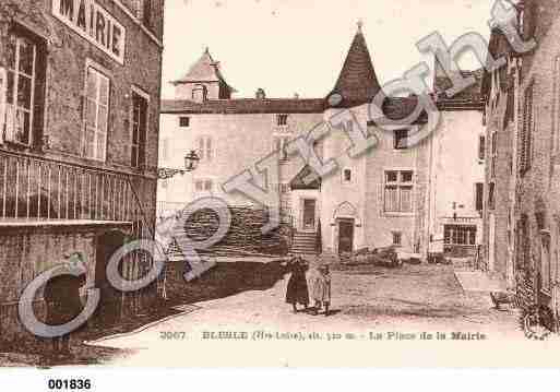 Ville de BLESLE, carte postale ancienne