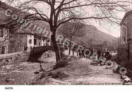 Ville de BLESLE, carte postale ancienne