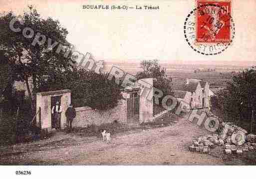 Ville de BOUAFLE, carte postale ancienne