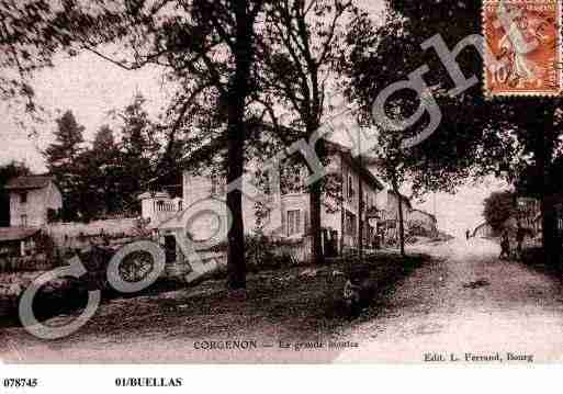 Ville de BUELLAS, carte postale ancienne