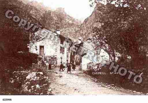 Ville de CASTEIL, carte postale ancienne