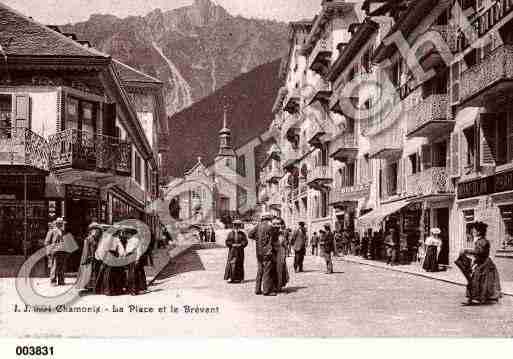 Ville de CHAMONIXMONTBLANC, carte postale ancienne