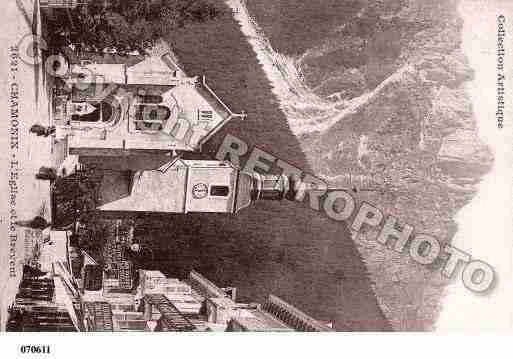 Ville de CHAMONIXMONTBLANC, carte postale ancienne