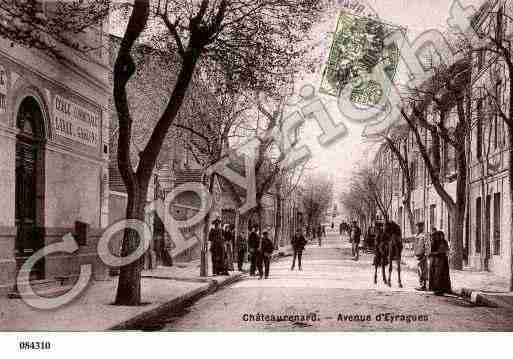 Ville de CHATEAURENARD, carte postale ancienne