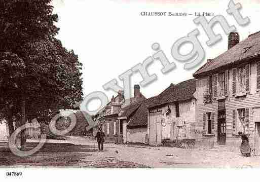 Ville de CHAUSSOYEPAGNY, carte postale ancienne