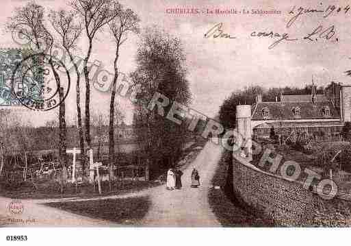 Ville de CHUELLES, carte postale ancienne