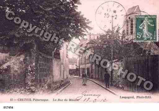 Ville de CRETEIL, carte postale ancienne