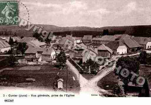 Ville de CUVIER, carte postale ancienne