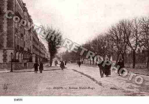 Ville de DIJON, carte postale ancienne