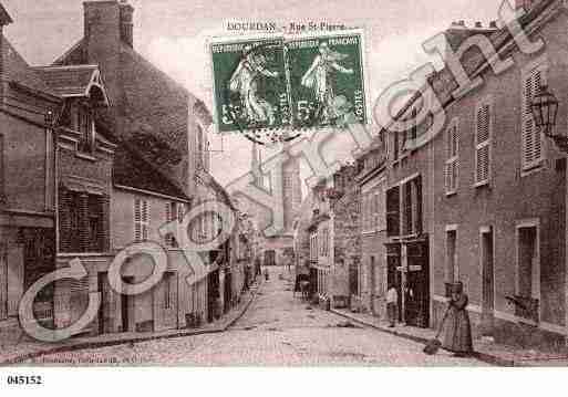 Ville de DOURDAN, carte postale ancienne