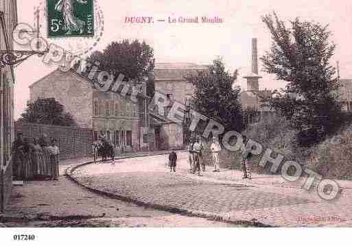 Ville de DUGNY, carte postale ancienne