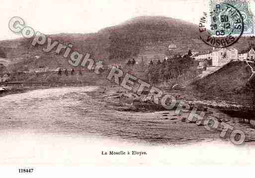 Ville de ELOYES, carte postale ancienne