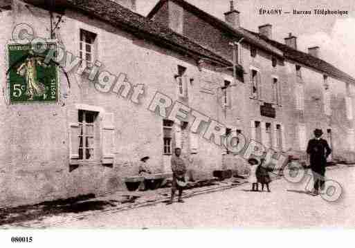 Ville de EPAGNY, carte postale ancienne