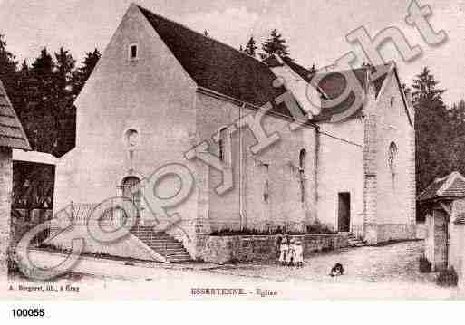 Ville de ESSERTENNEETCECEY, carte postale ancienne