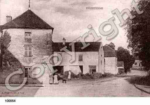 Ville de ESSERTENNEETCECEY, carte postale ancienne