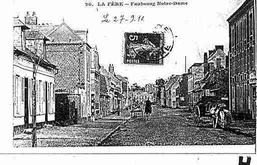 Ville de FERE(LA), carte postale ancienne