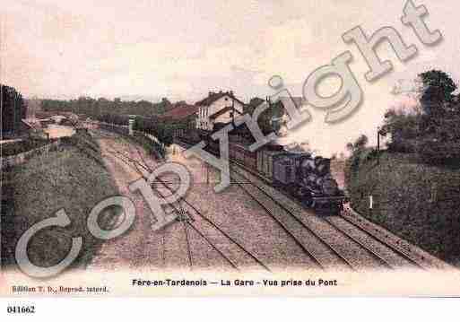 Ville de FEREENTARDENOIS, carte postale ancienne