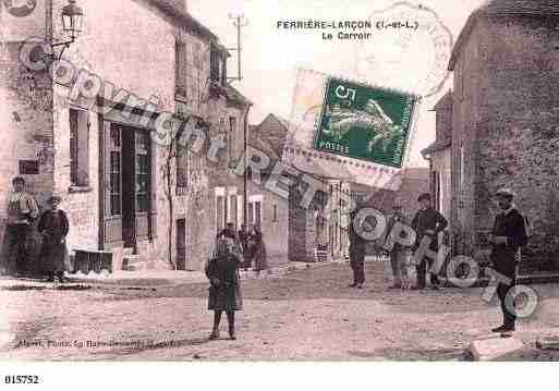 Ville de FERRIERELARCON, carte postale ancienne