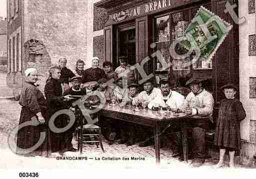 Ville de GRANDCAMPMAISY, carte postale ancienne