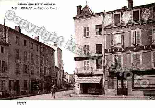 Ville de ISSOIRE, carte postale ancienne