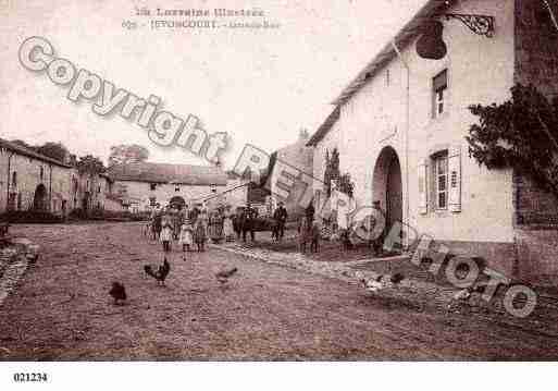 Ville de JEVONCOURT, carte postale ancienne