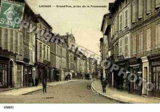 Ville de LAVAUR, carte postale ancienne